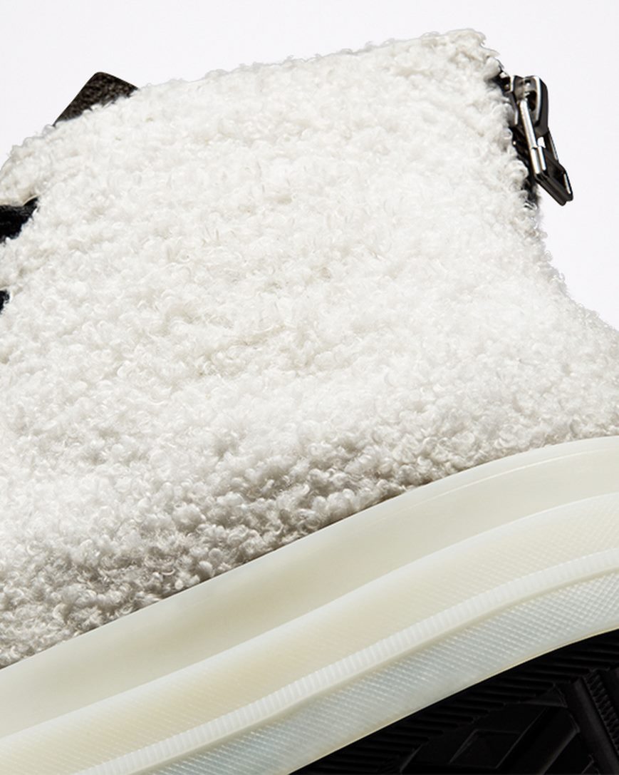 Women's Converse x CLOT Chuck 70 High Top Shoes White / Black / White | AU 13650K